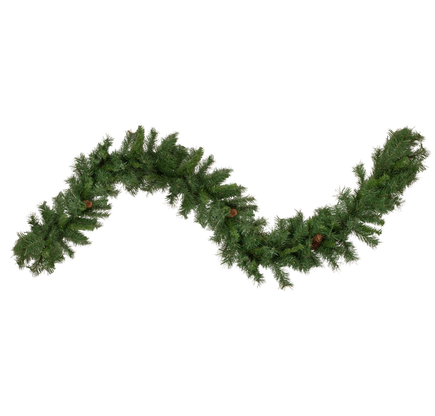 Black Artificial Christmas Garland at