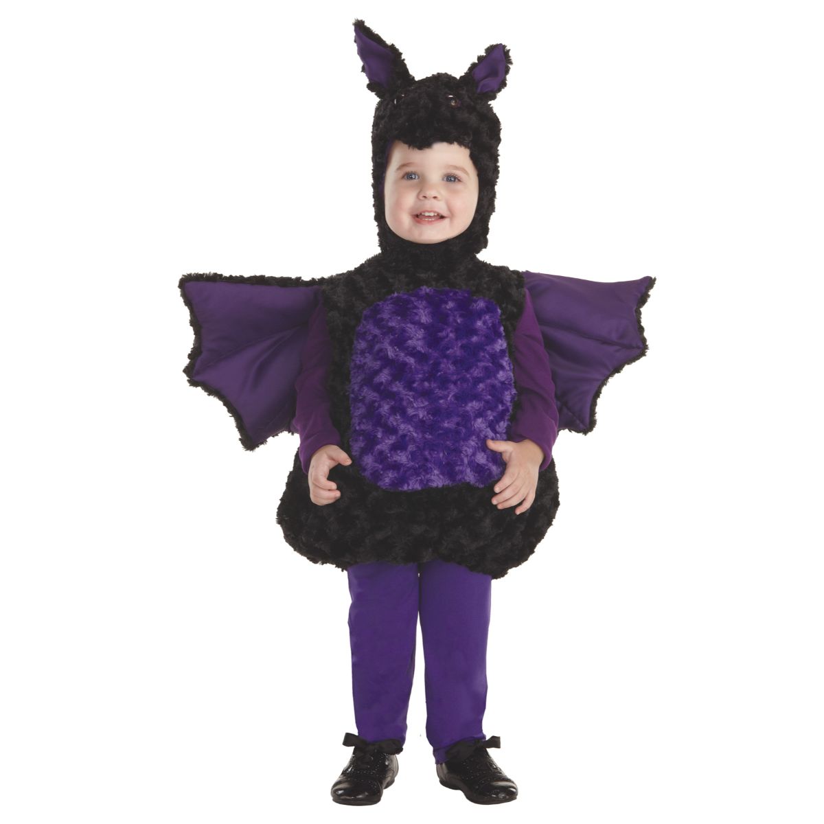 The Costume Center Purple and Black Bat Unisex Toddler Halloween Costume - Large