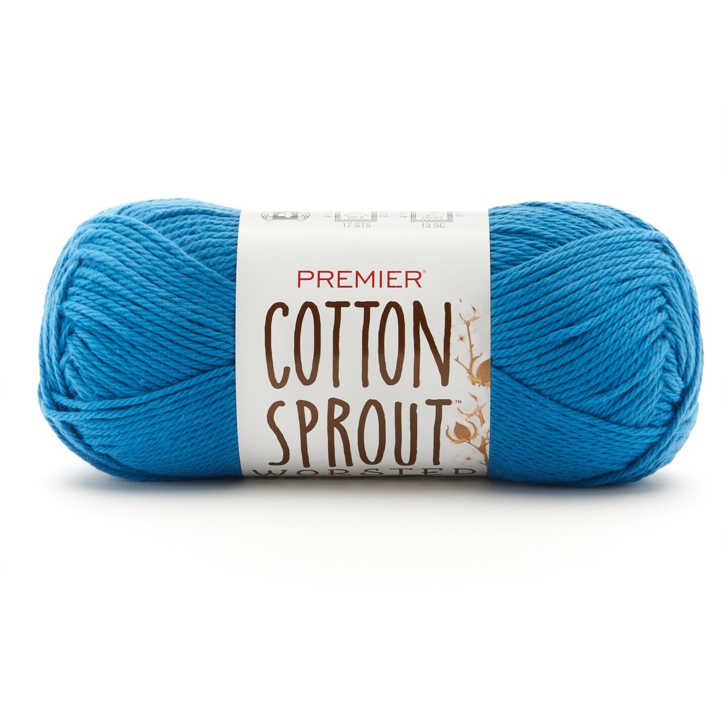 Premier Cotton Sprout Worsted Yarn-Blue