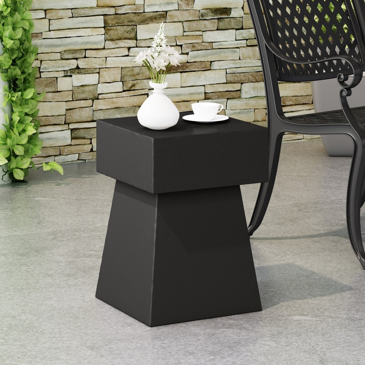 GDFStudio Karrah Outdoor Modern Side Table | Michaels