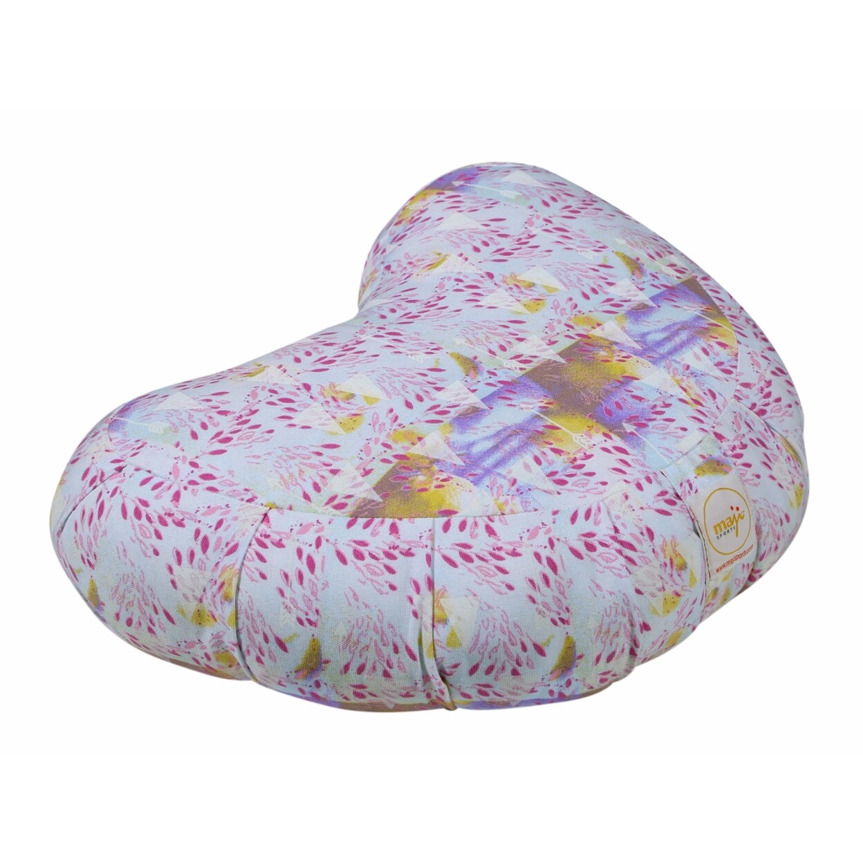 Maji Sports Halfmoon Zafu Yoga Meditation Pillow - Thumbnail 5