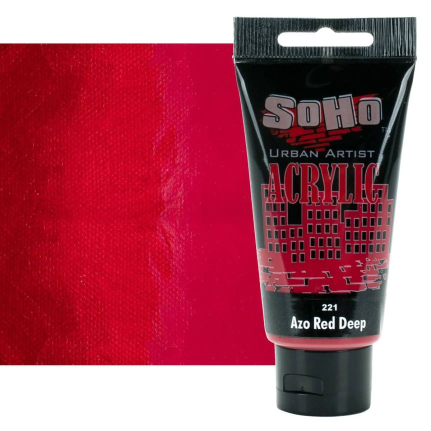 SoHo Urban Artist Acrylic Paint - Thick, Rich, Water-Resistant, Heavy Body Paint