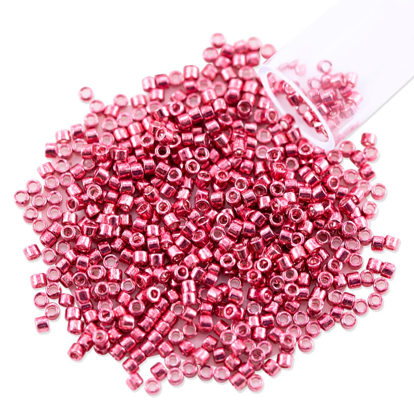 Miyuki Delica Seed Bead 11/0 Galvanized Dark Rose