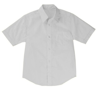 Boys Short Sleeve Dress Shirt School Uniform | 65% Polyester 35% Cotton Ultimate Comfortable | RADYAN&#xAE;