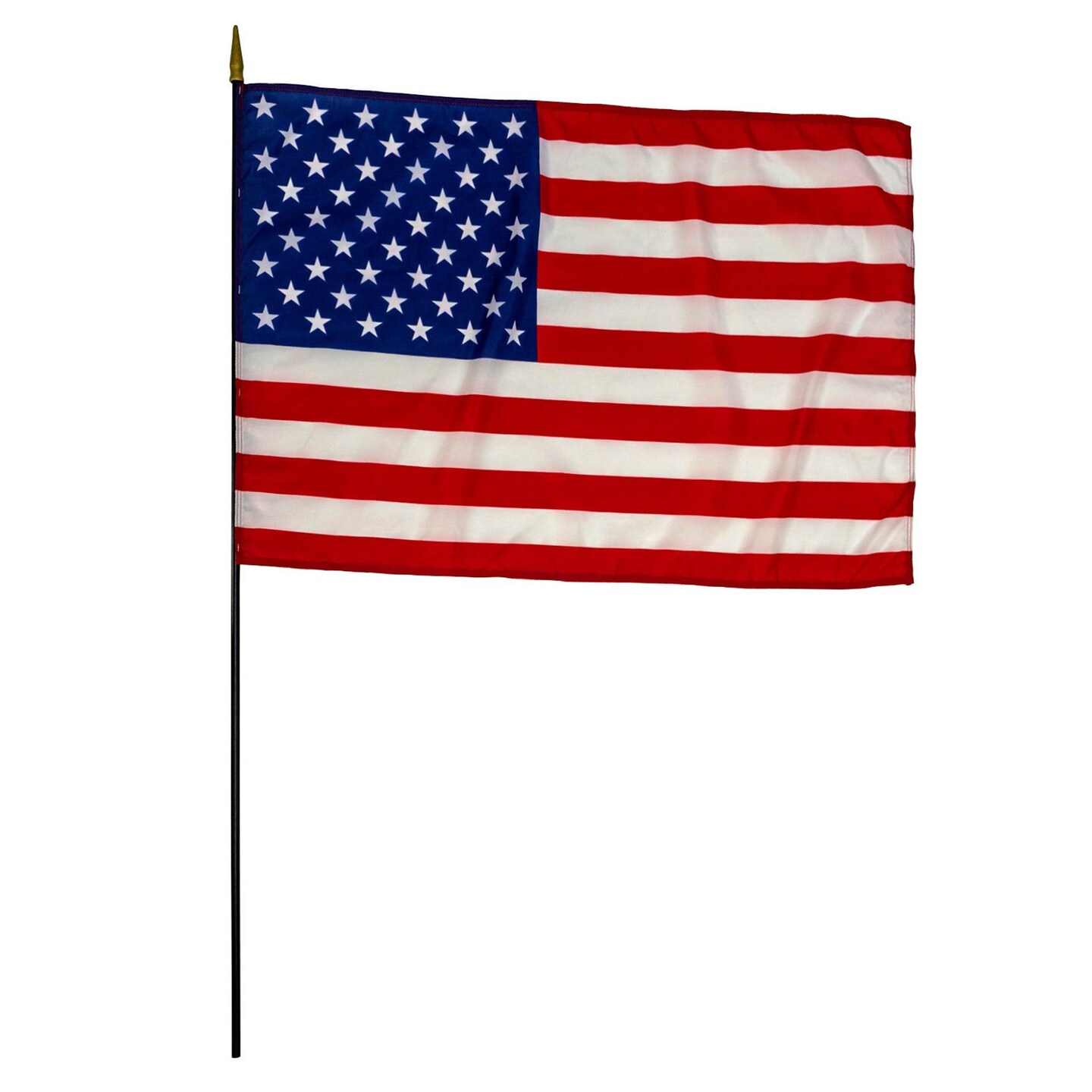 Nylon U.S. Classroom Flag, 24&#x22; x 36&#x22;, Pack of 2