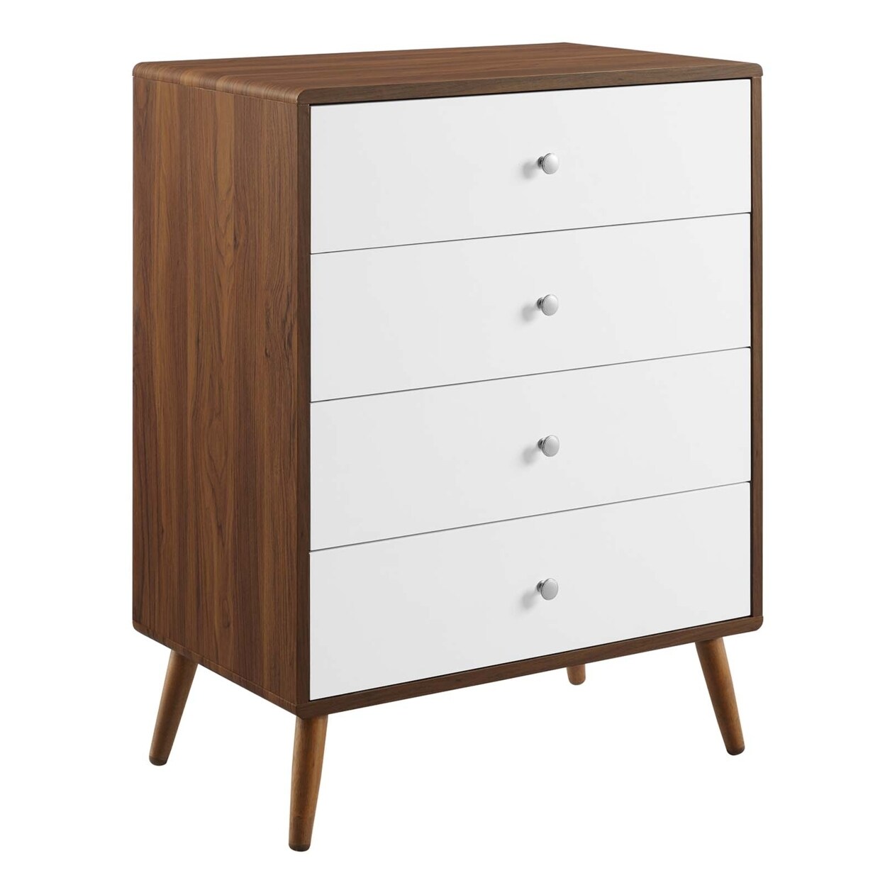 Modway Transmit 3-Drawer Chest-MOD-7019-WAL-WHI