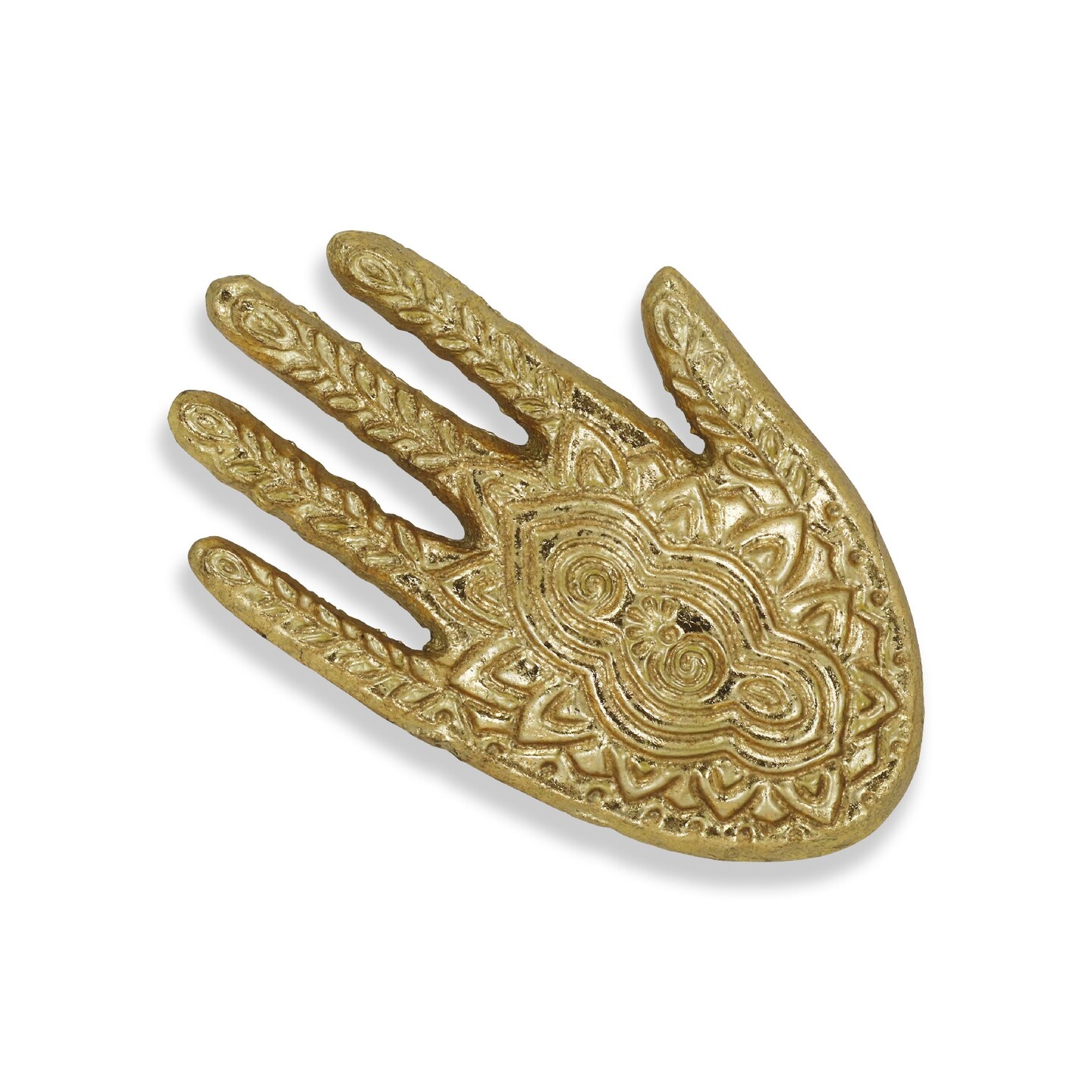 Contemporary Home Living 7.25&#x201D; Gold Alain Eastern Inspired Table Decor