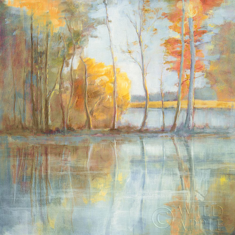 Lakeside Reflection Poster Print by Danhui Nai - Item # VARPDX50232