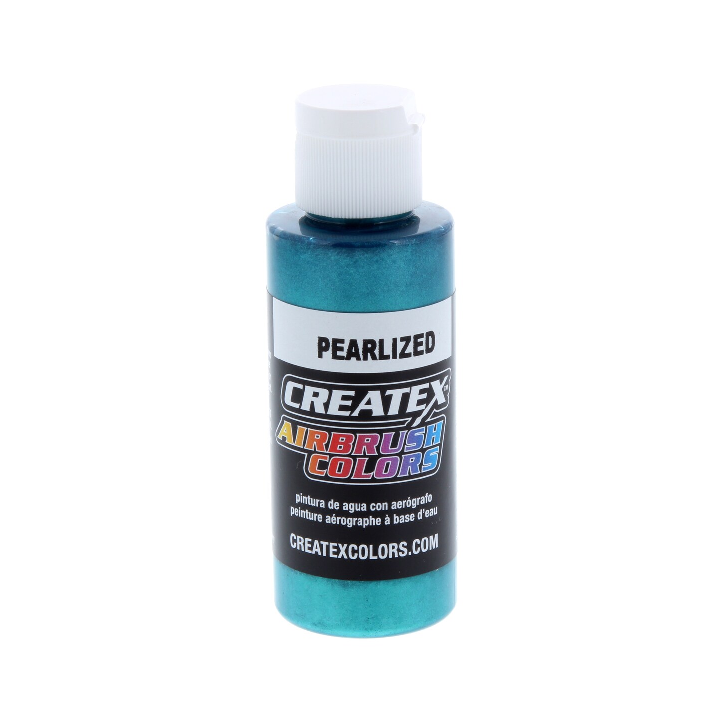 Createx Airbrush Color, Pearlized, 2 oz., Turquoise