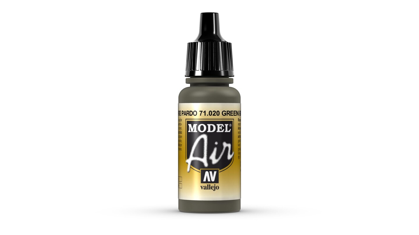 Peinture Vallejo Model Air - IJA Midouri Green VAL134, Neuf, Fabrication Espagne