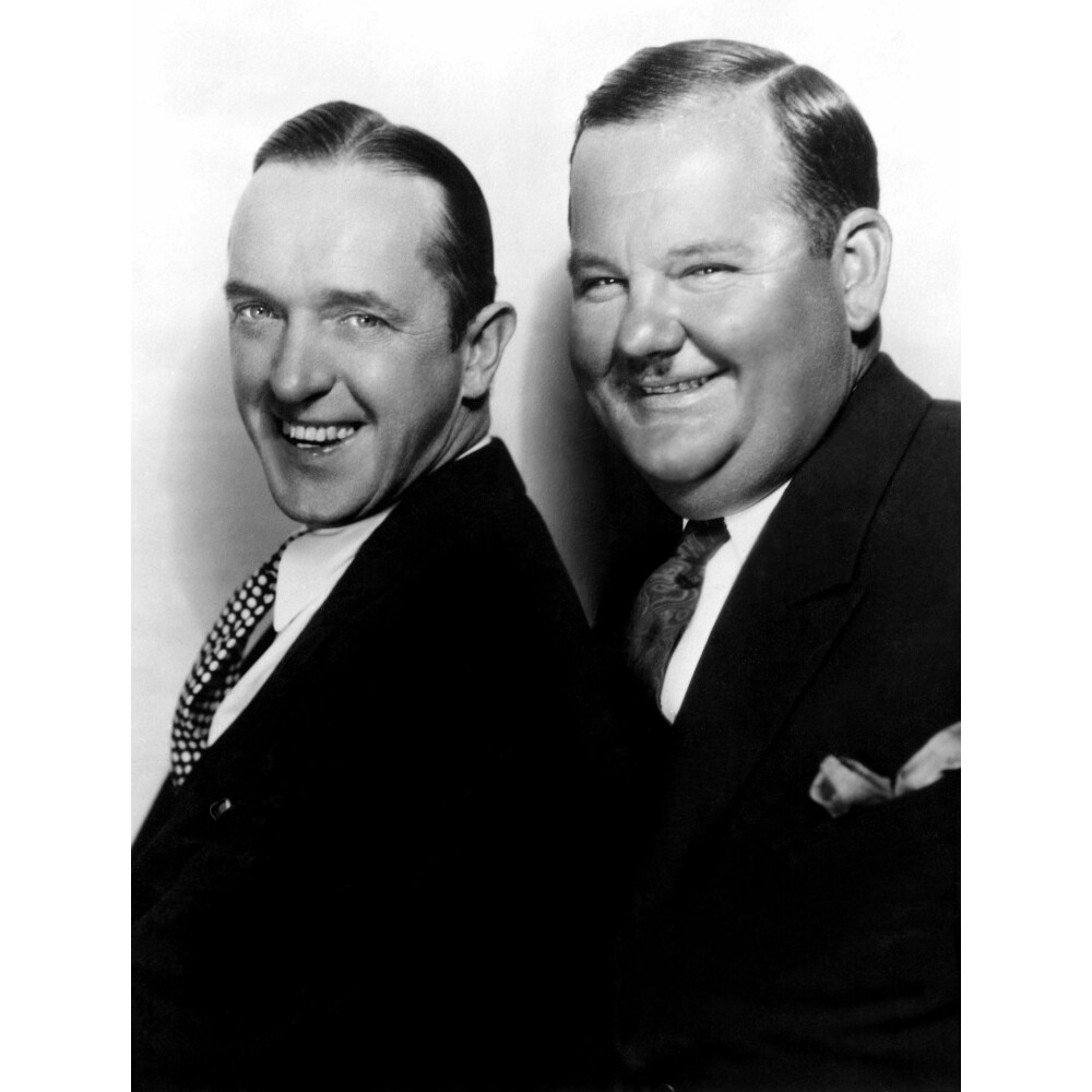 Posterazzi Stan Laurel Oliver Hardy [Laurel and Hardy] Photo Print