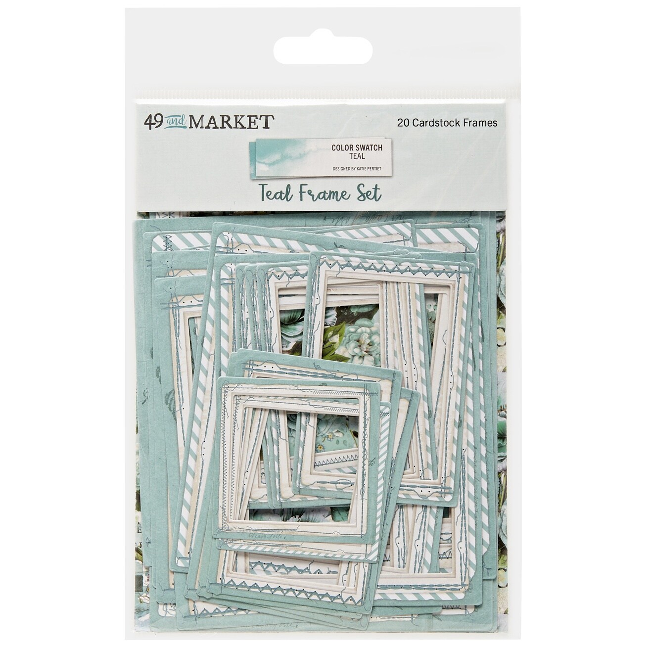 Color Swatch: Teal Frame Set-20/Pkg