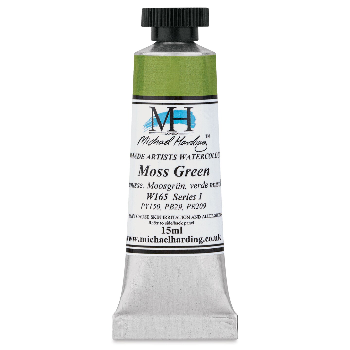Michael Harding Artists Watercolor - Moss Green, 15 ml