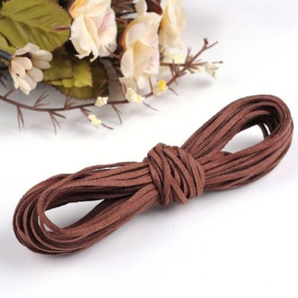 Generic 3mm Velvet Cord Thread DIY Bracelet Necklace Jewelry Making Craft String Rope