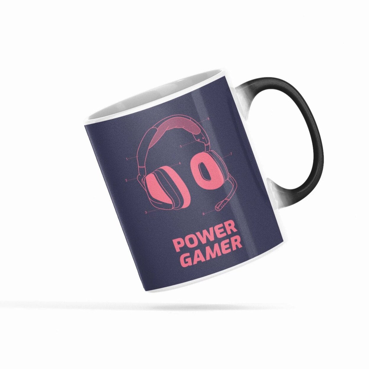 ONETIFY Power Gamer Heat Sensitive Color Changing Mug