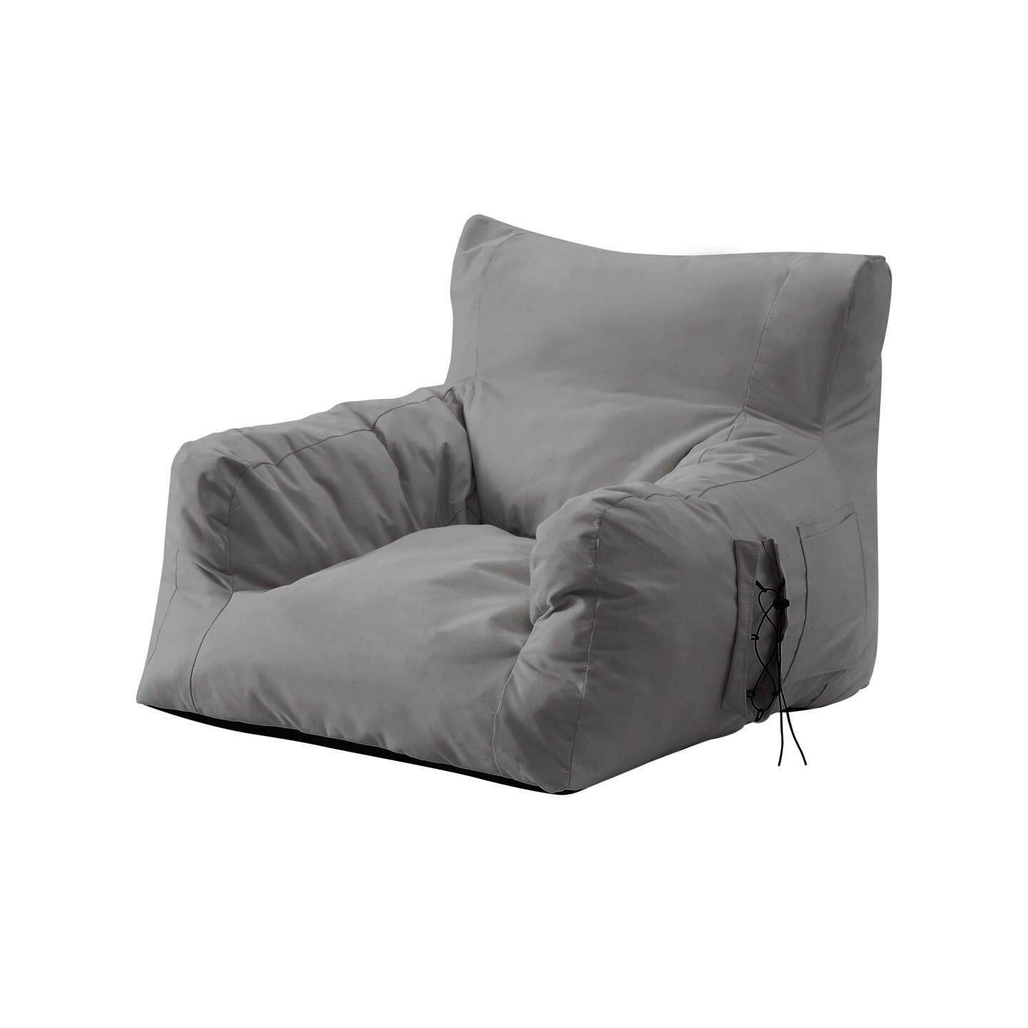 Comfy Nylon Bean Bag Chair/ Lounge Chair/ Memory Foam Chair/ Floor Arm Chair