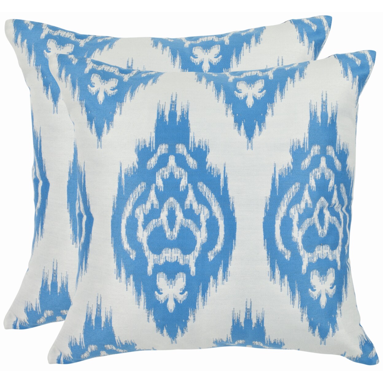Safavieh   Carmen Pillow Set of 2 Cornflower Blue