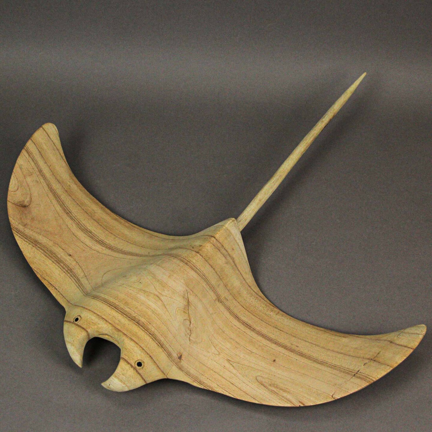 Hand Carved Wood Stringray