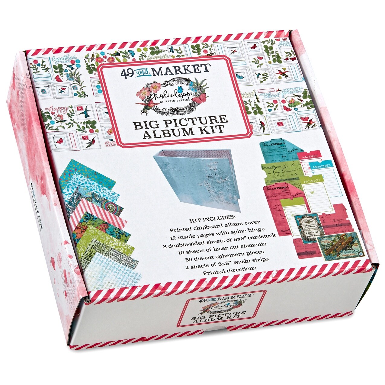 49 And Market Big Picture Album Kit-Kaleidoscope