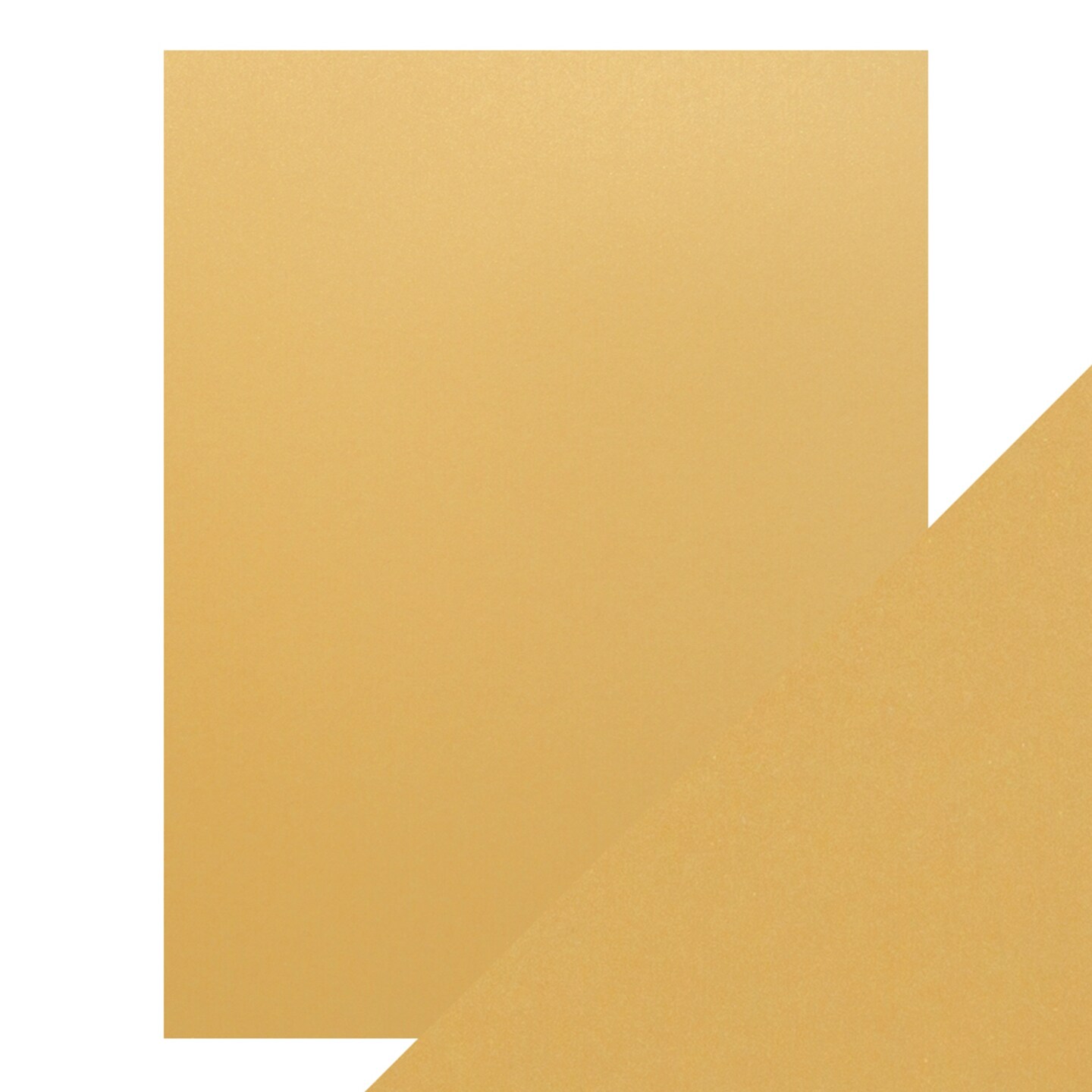 Craft Perfect Pearlescent Cardstock 8.5&#x22;X11&#x22; 5/Pkg-Lemon Lustre