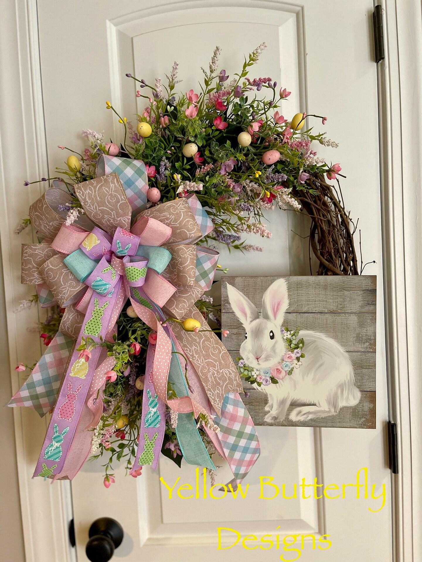 Shops Handmade Grapevine Easter Wreath