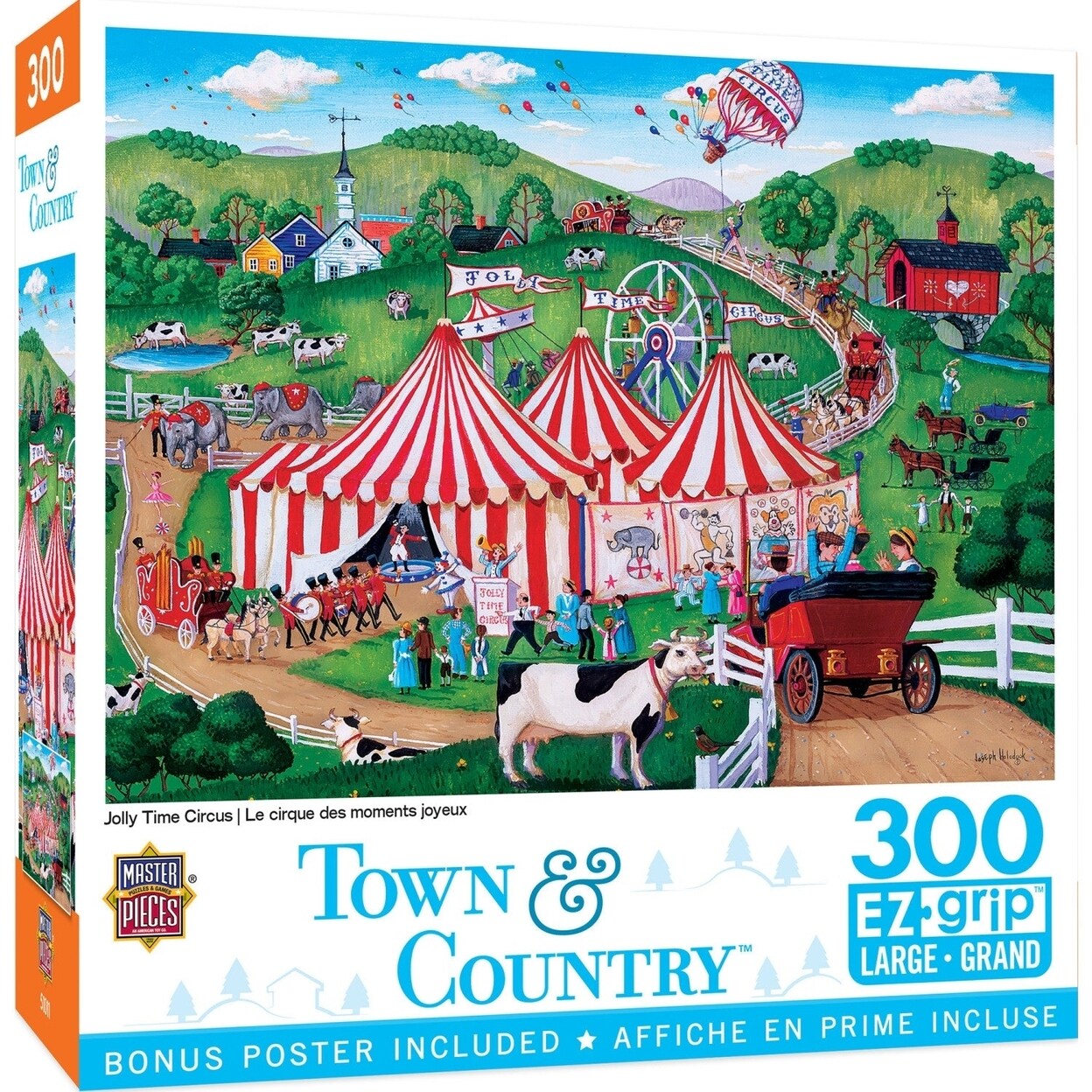 MasterPieces Town and Country - Jolly Time Circus 300 Piece EZ