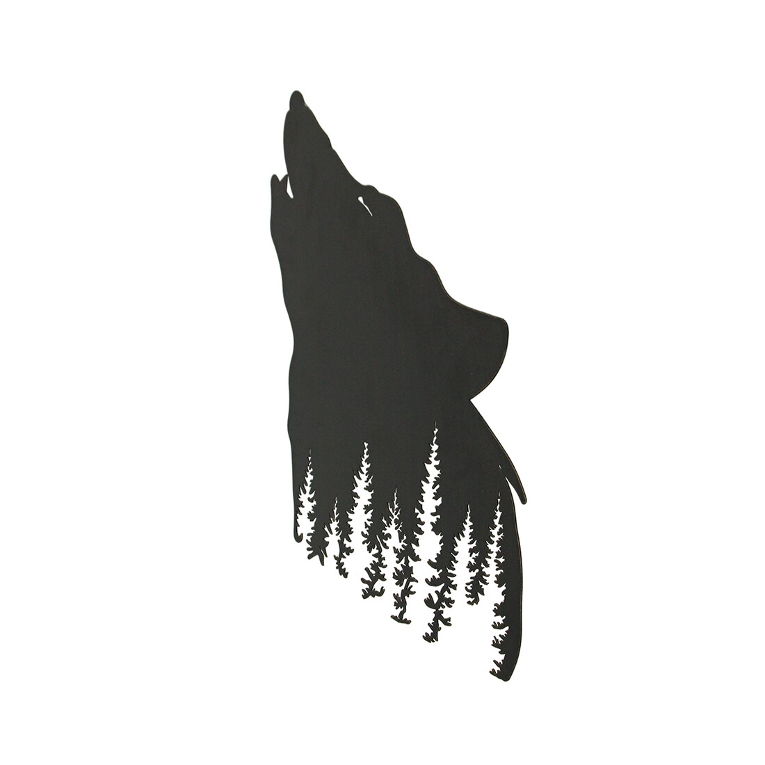 Wolf Laser Cut Metal Wall Art Hanging Forest Room Decor Lodge Decoration
