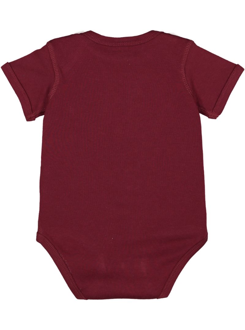 Baby Onesie / Bodysuit -- Short Sleeves -- 100% Cotton by Rabbit Skins&#xAE;