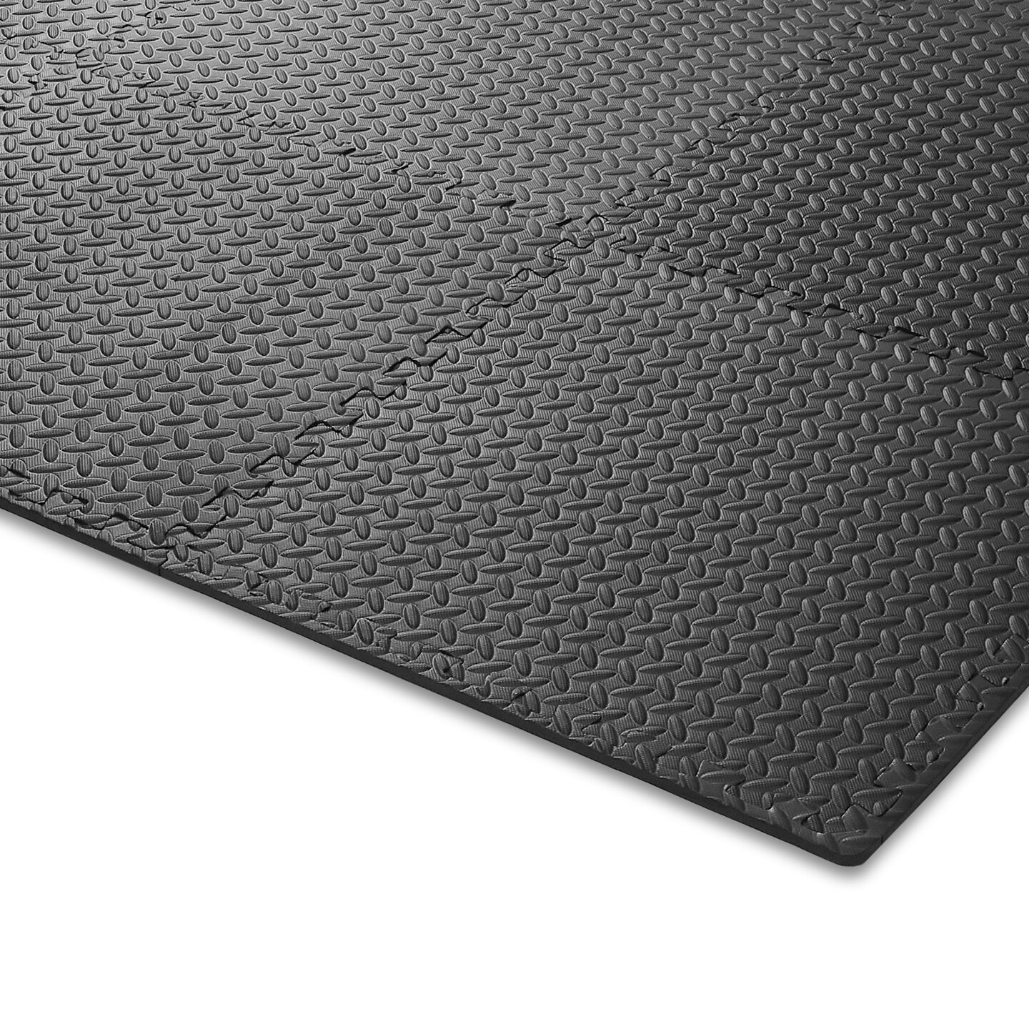 Philosophy Gym Exercise Flooring Mats - Foam Rubber Interlocking Puzzle Floor Tiles 12 - 120 SQFT