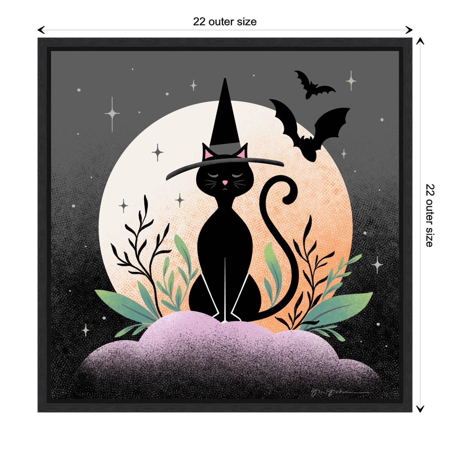 Hocus Pocus II by Gia Graham Framed Canvas Wall Art