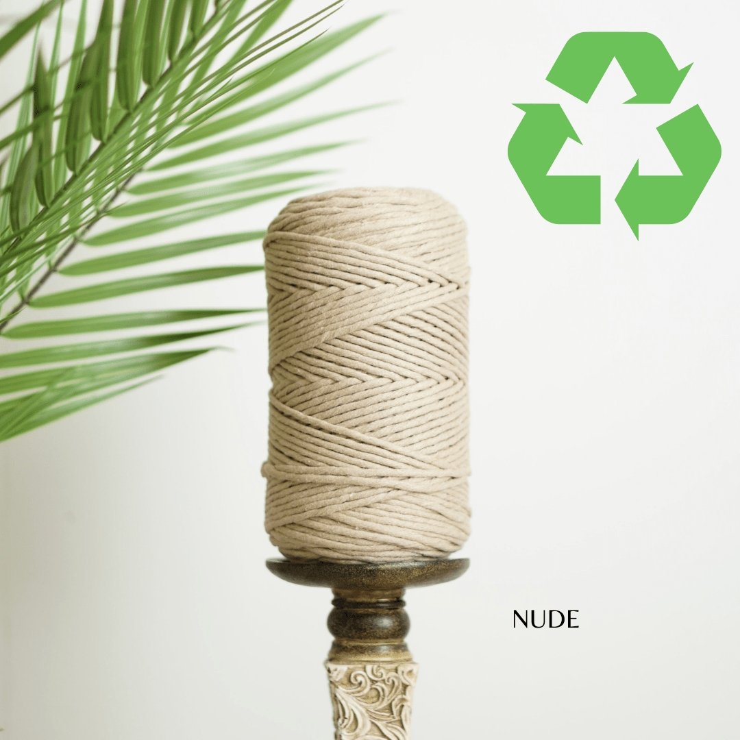 3mm Single Strand Macrame Cotton Cord, 23 Beautiful Colors, Macrame Wall Hanging, Plant Hangers, Cotton Rope for Macrame