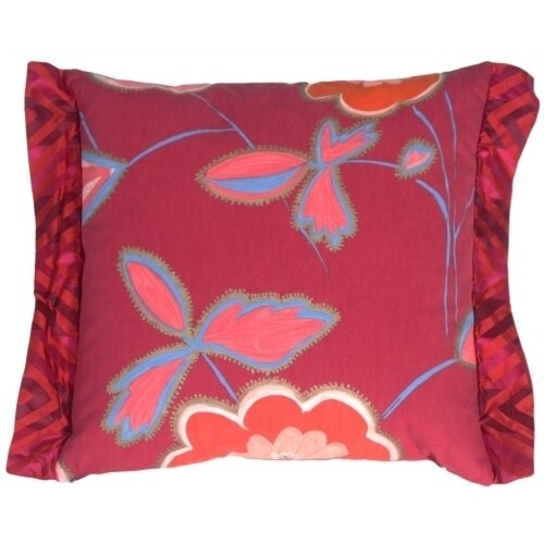 Pillow Decor   - Magnificent Magenta Throw Pillow