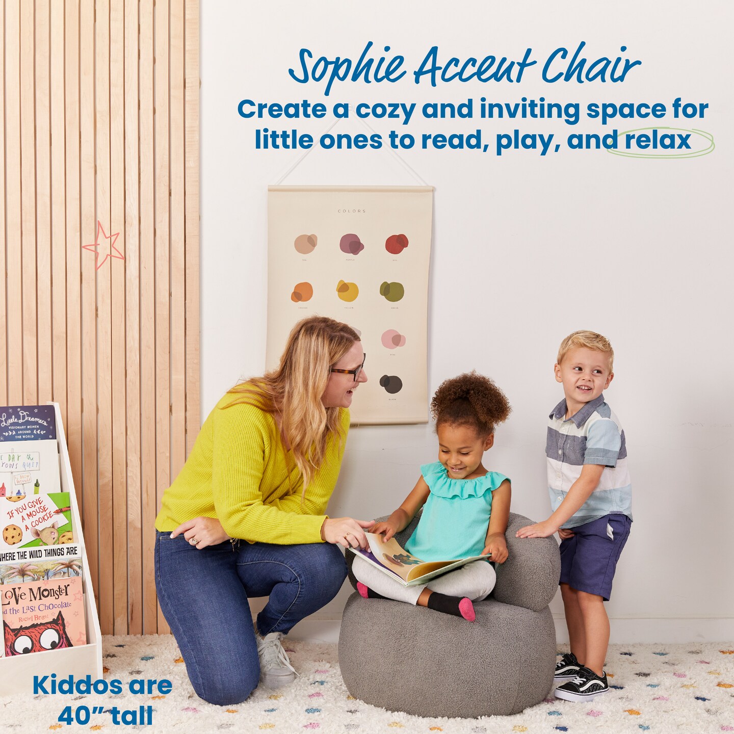 Sophie Accent Chair, Kids Furniture