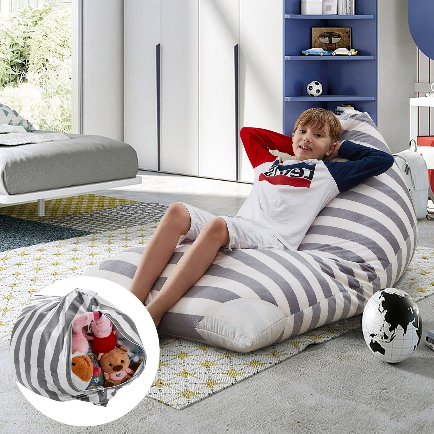 Bean Bag Cover 55&#x22;x35&#x22;