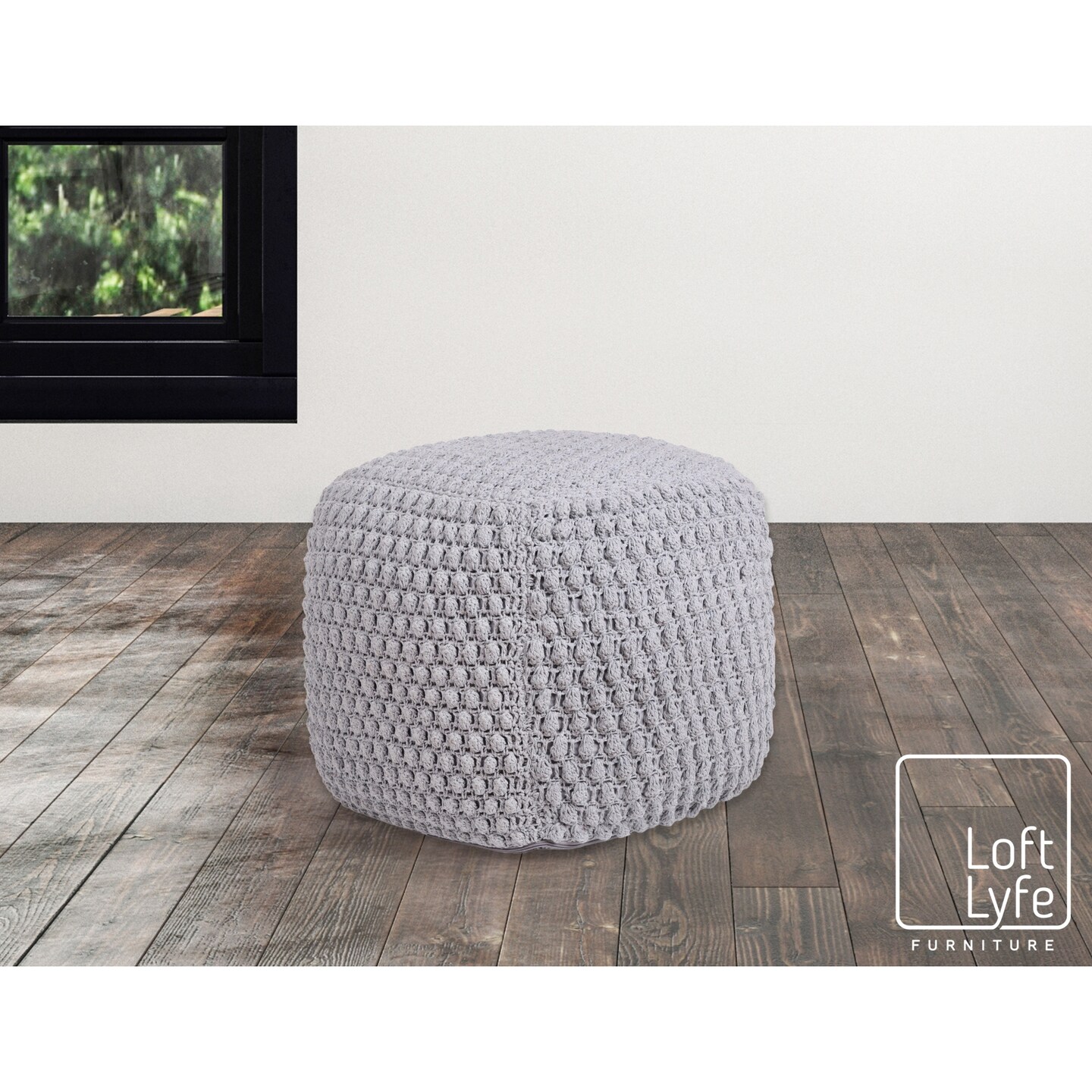 Adin Cotton Yarn Pouf