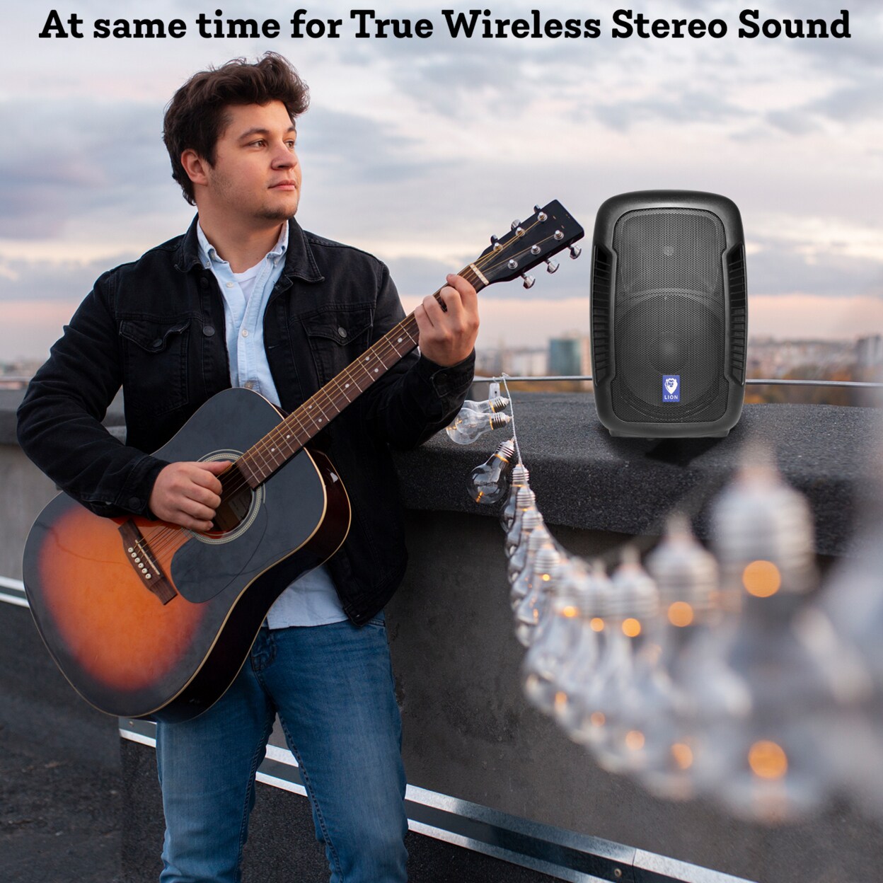 Technical Pro 10 Inch Bluetooth Speaker 1500W Active Loudspeaker Remote Usb Sd