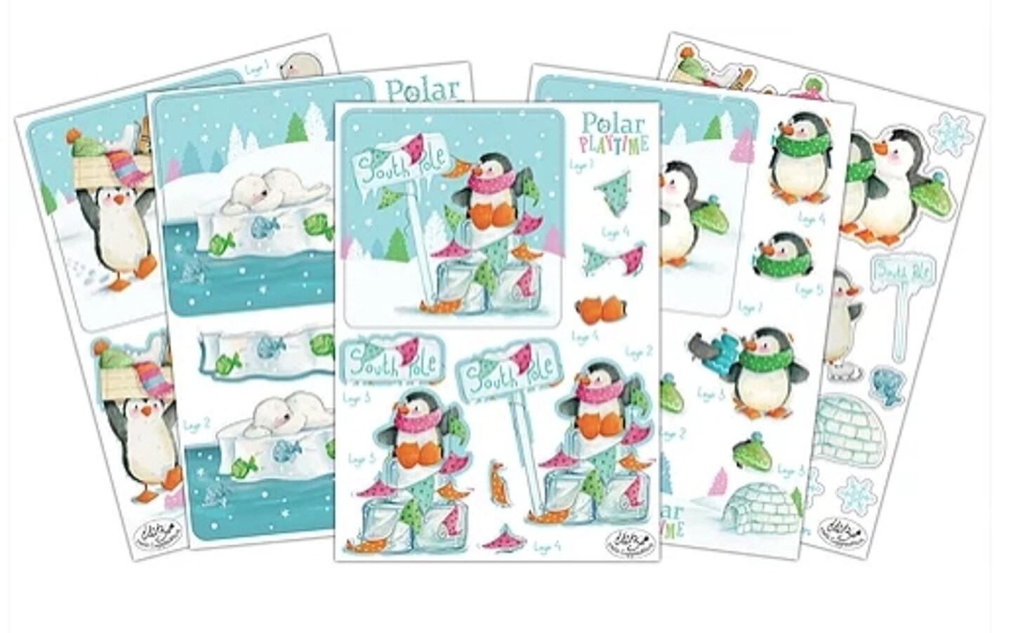 Craft Consortium Polar Playtime - 3D Decoupage Set