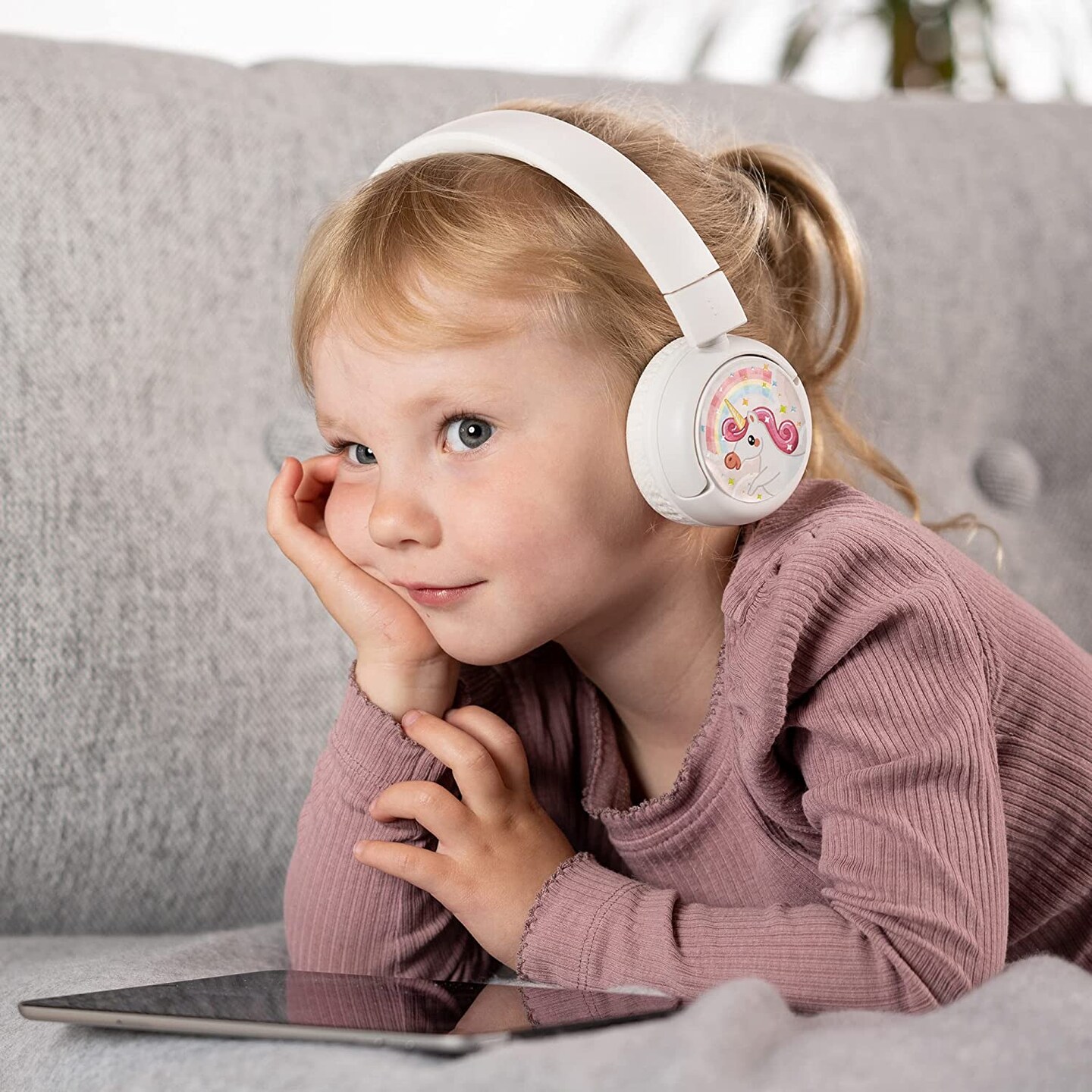BuddyPhones POPFun SnowWhite