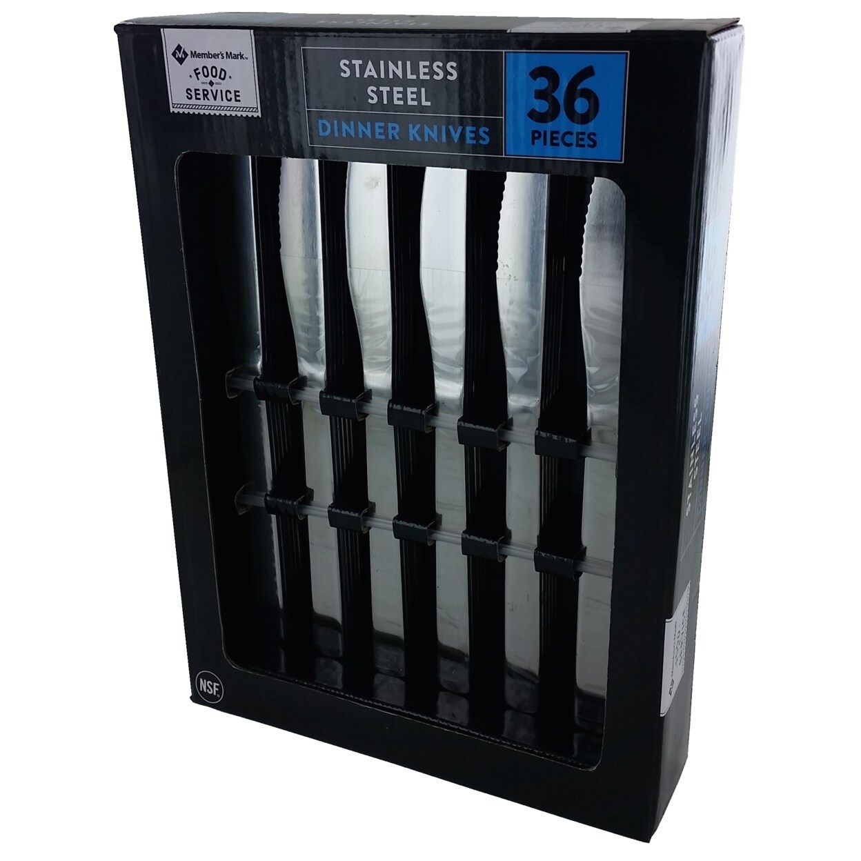 Member's Mark Stainless Steel Dinner Knives Set (36pc.) 