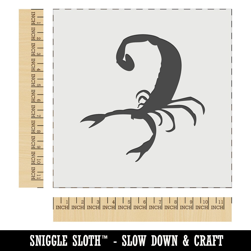 scorpion stencil