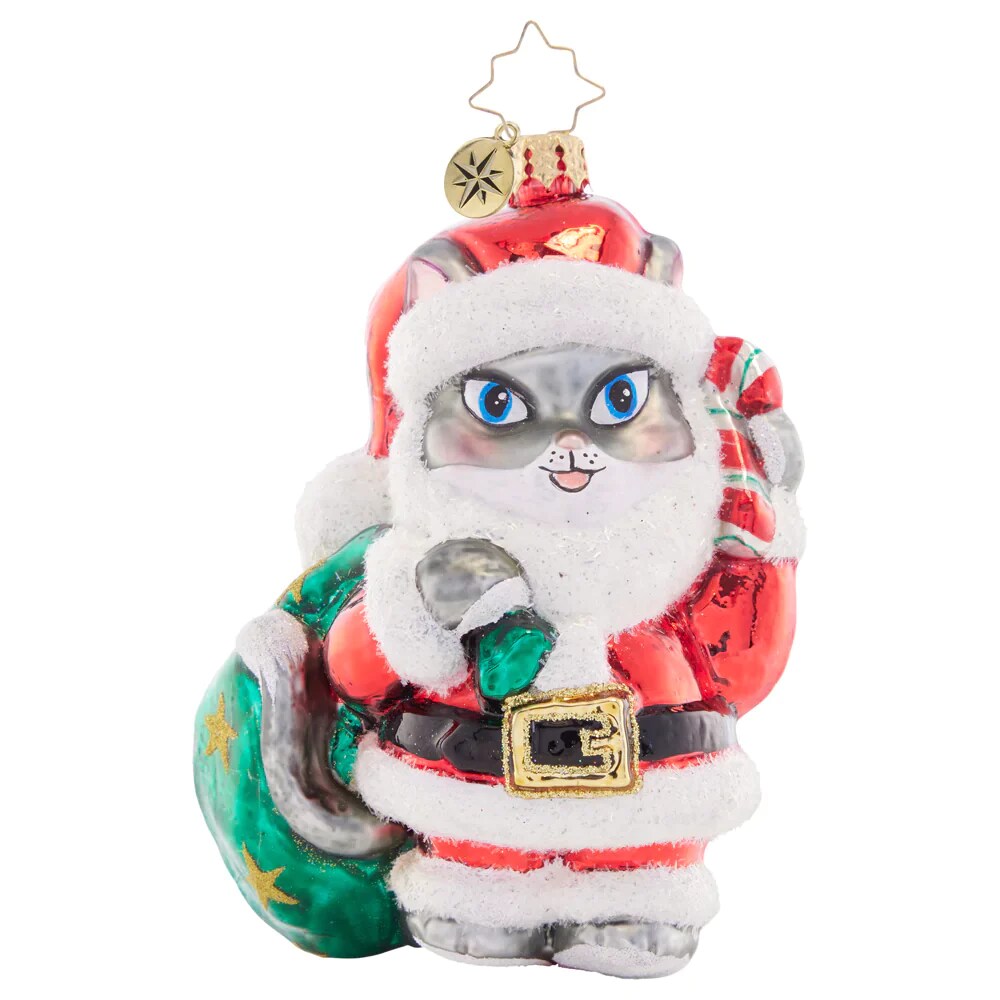 Christopher Radko Christopher Radko Very Meow-Y Christmas Glass Ornament 1021506