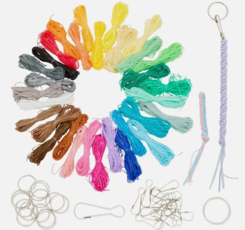 31 Colors Lanyard Gimp String Boondoggle Kit