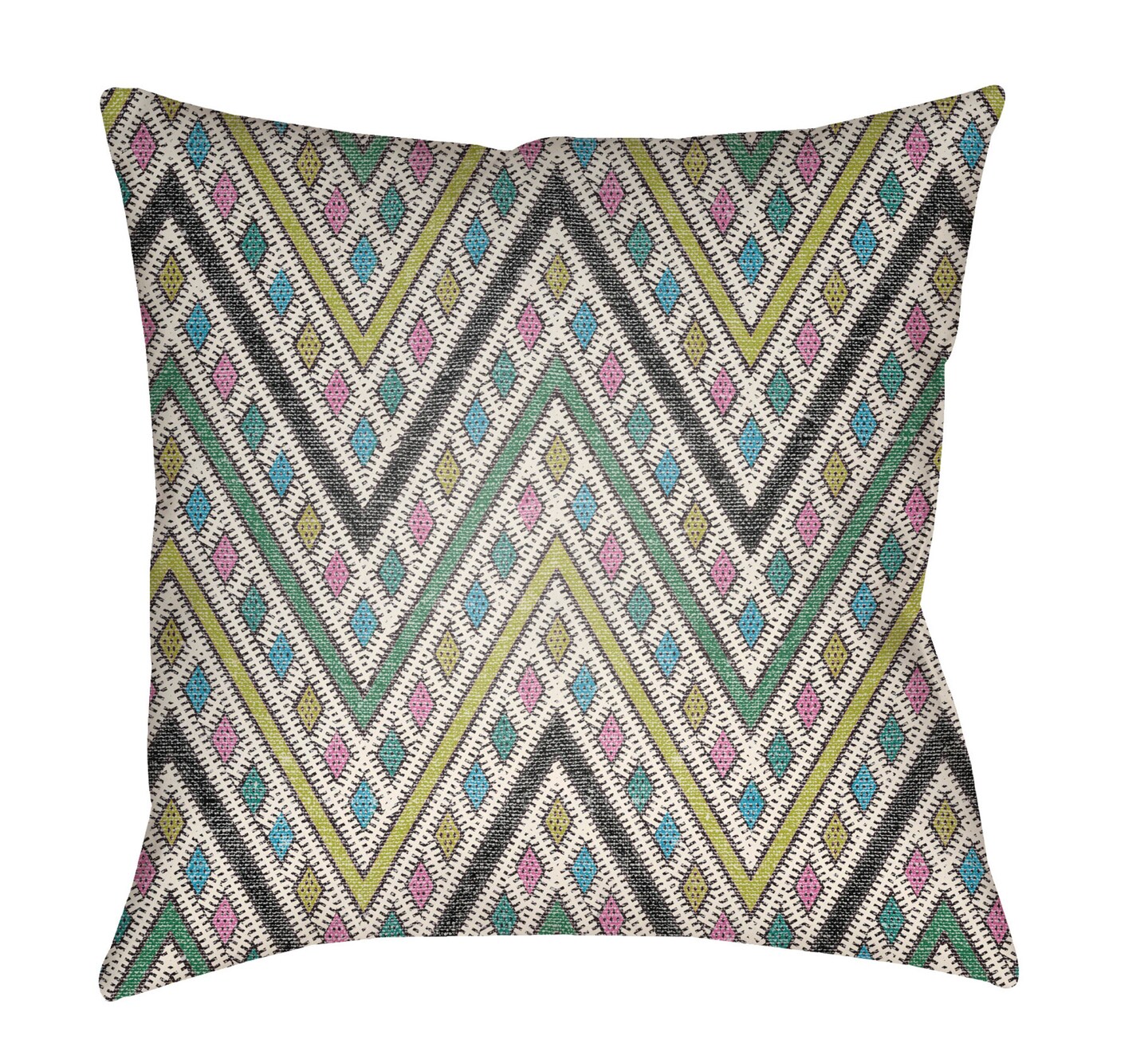 Black Chevron Pillow Covers for Decorative Throw Pillow 