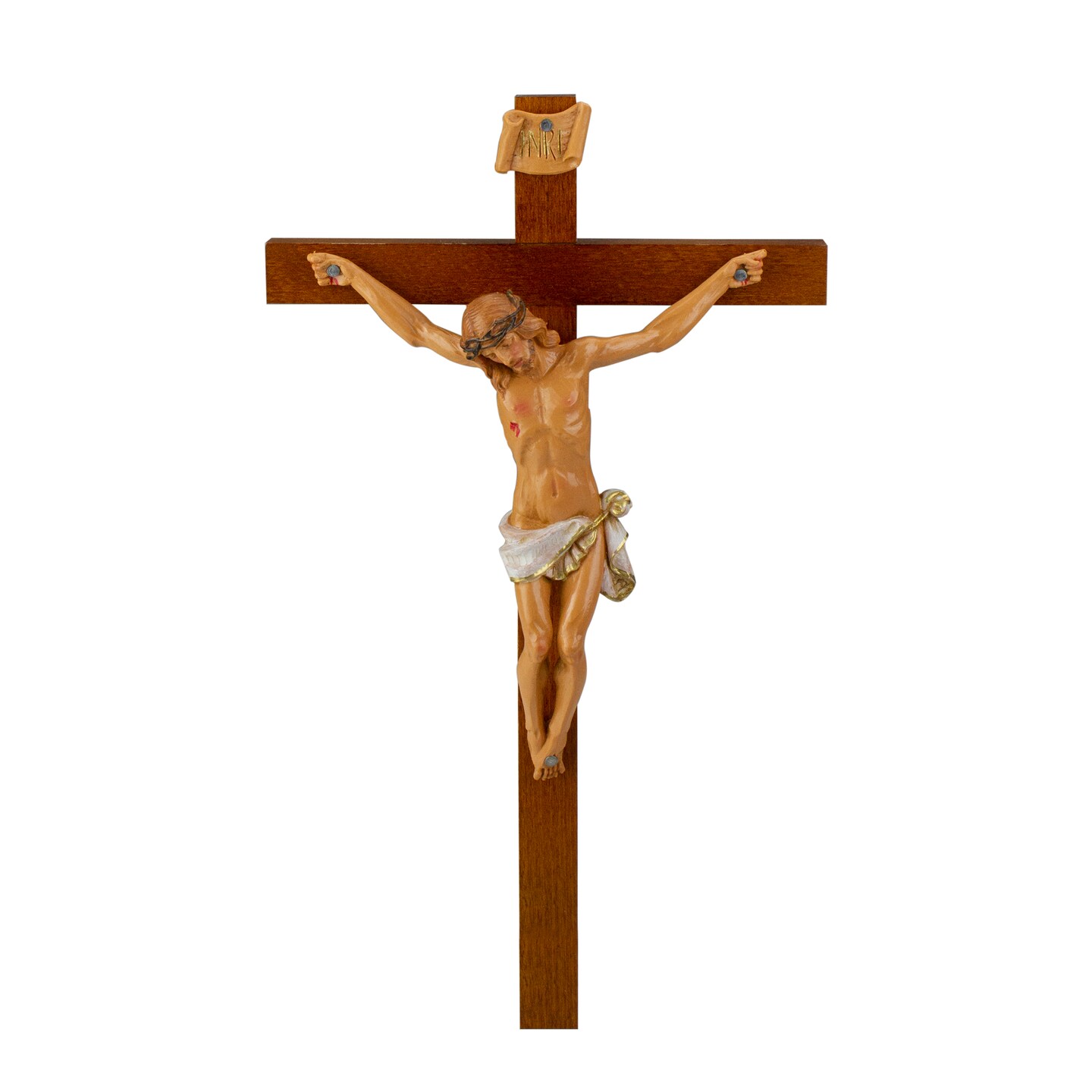 Roman Fontanini Wooden Crucifix Wall Cross - 15&#x22;