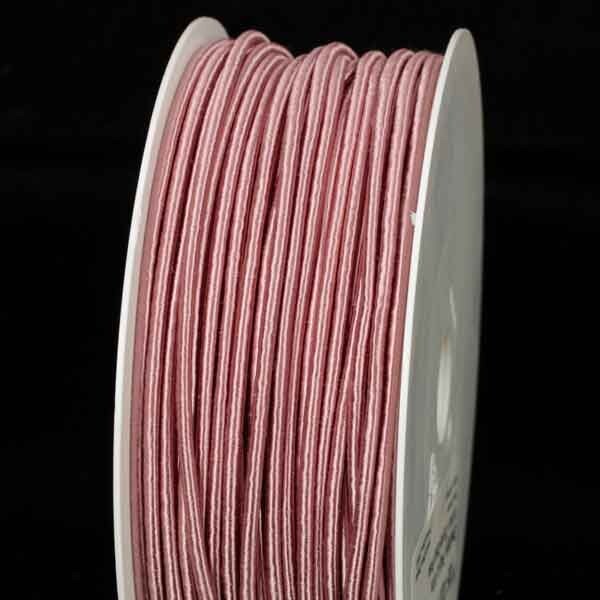 The Ribbon People Rose Pink Solid Wired Craft Ribbon 0.25" x 110 Yards