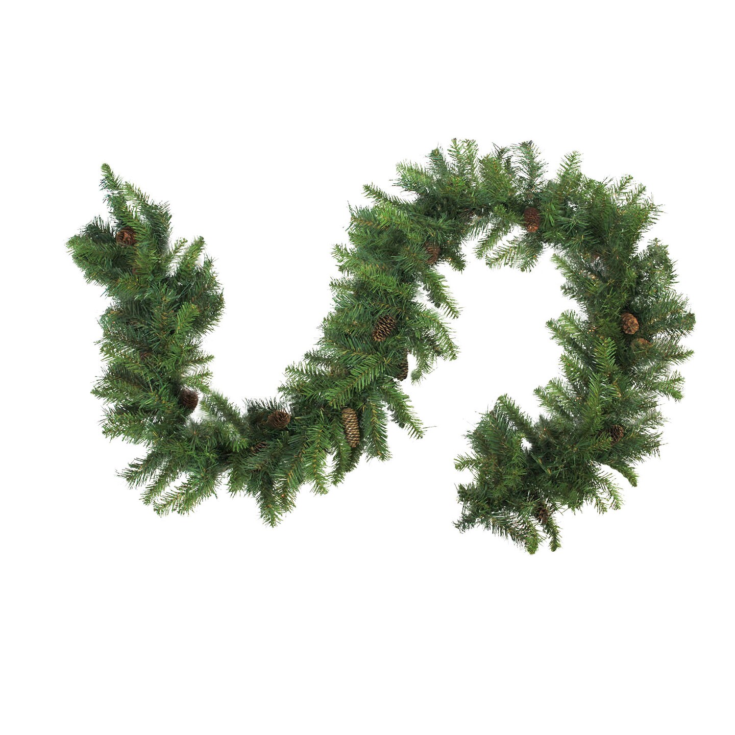Northlight Dakota Red Pine Commercial Artificial Christmas Garland - 50' x 14" - Unlit