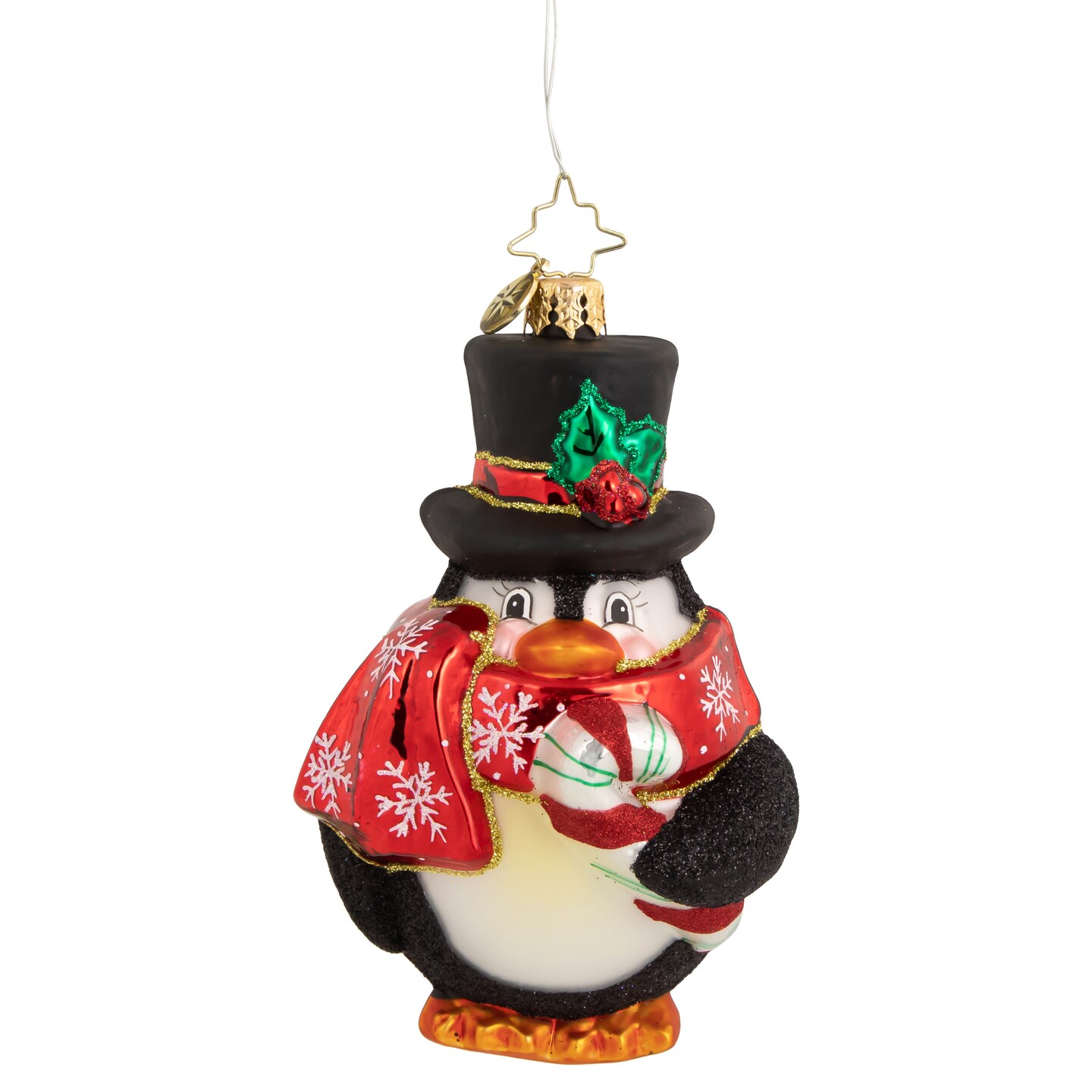Christopher Radko Christopher Radko Flightless Yet Fashionable Glass Christmas Ornament 1020742