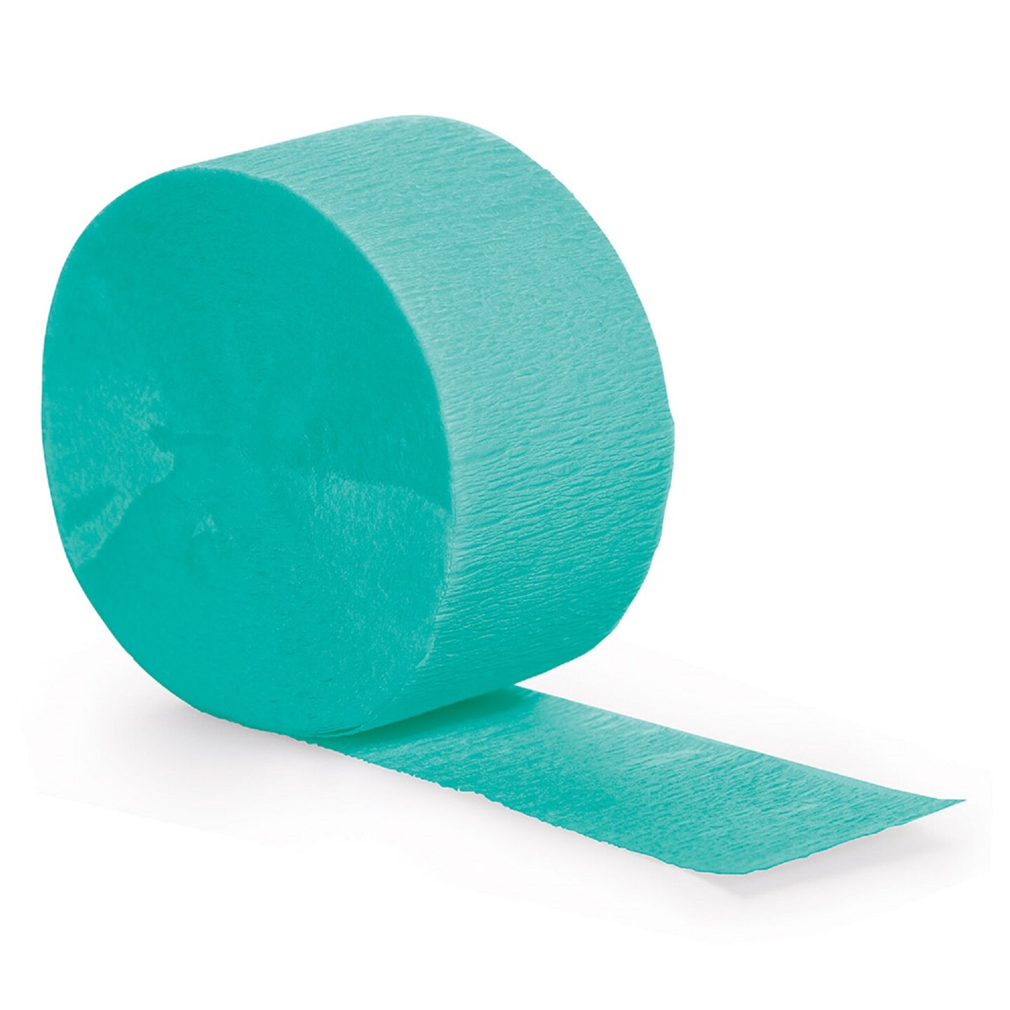 Party Central Club Pack of 12 Teal Blue Crepe Paper Party Streamers 81&#x27;