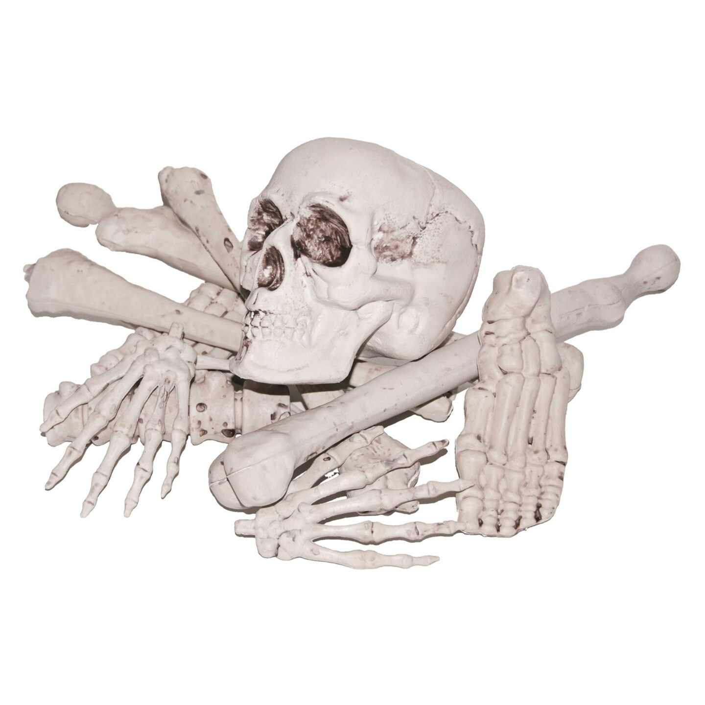 The Costume Center White Halloween Bag of Bones Costume Accessory - One Size