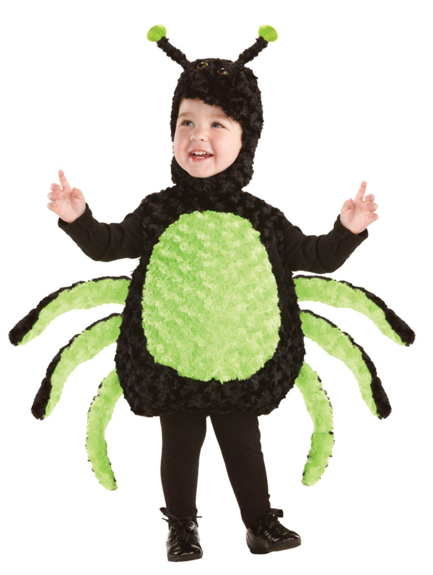 The Costume Center Black and Green Spider Toddler Halloween Costume - Small